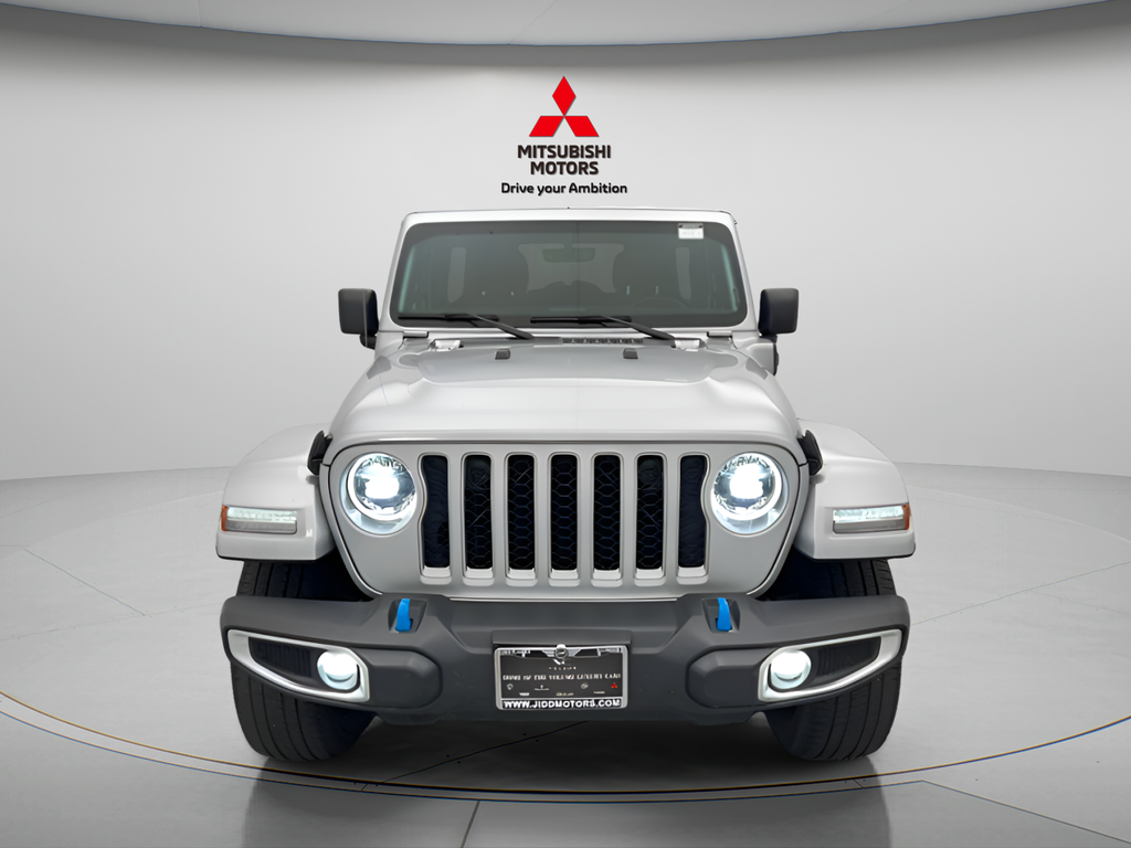 Used 2023 Jeep Wrangler 4xe Sahara 4XE with VIN 1C4JJXP65PW627448 for sale in Des Plaines, IL