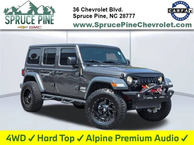 2018 Jeep Wrangler Unlimited Sport S 4x4