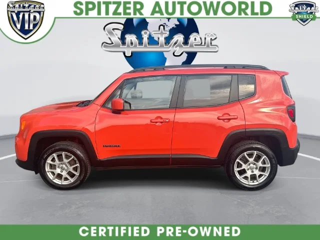 Certified Used 2021 Orange Jeep Latitude image 7