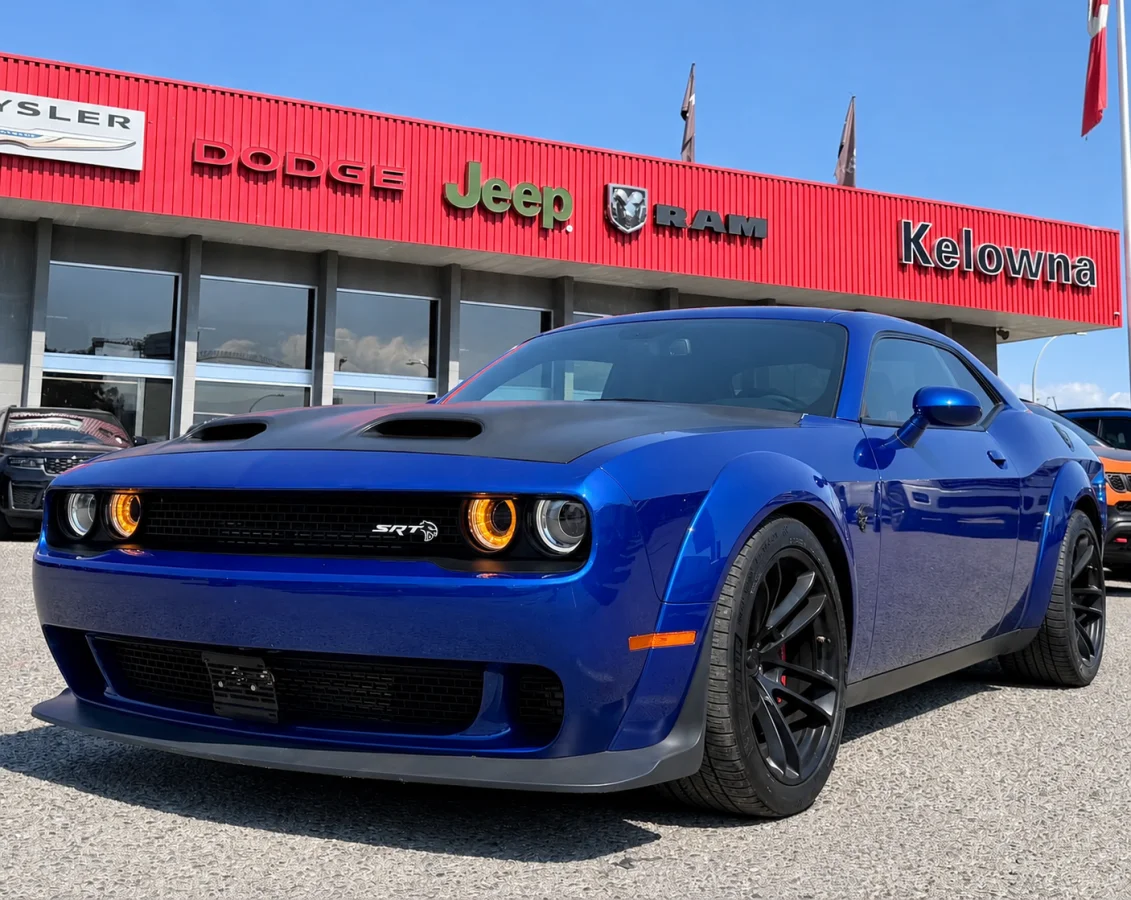 Used 2020 Blue Dodge Srt Hellcat Redeye image 1