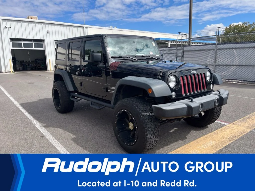Used 2018 Black Clearcoat Jeep Unlimited Sport image 7