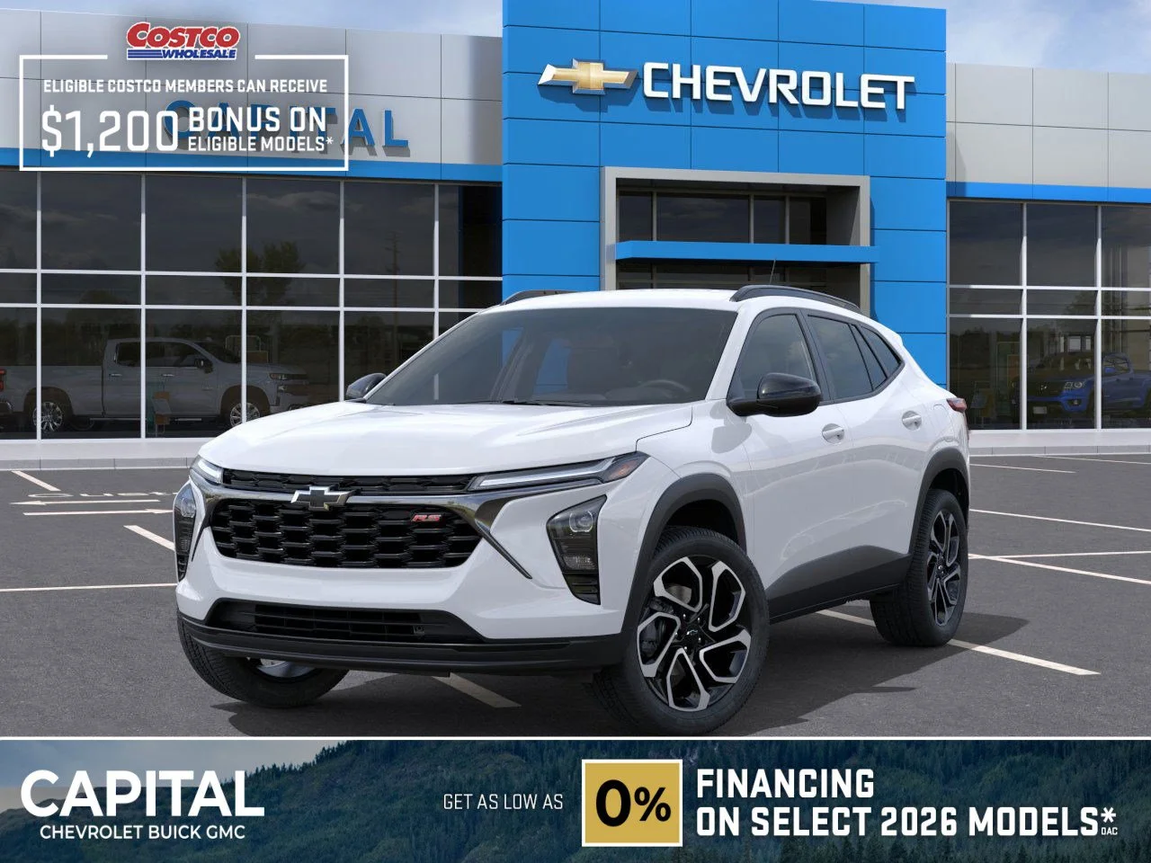 New 2026 Summit White Chevrolet 2RS image 1