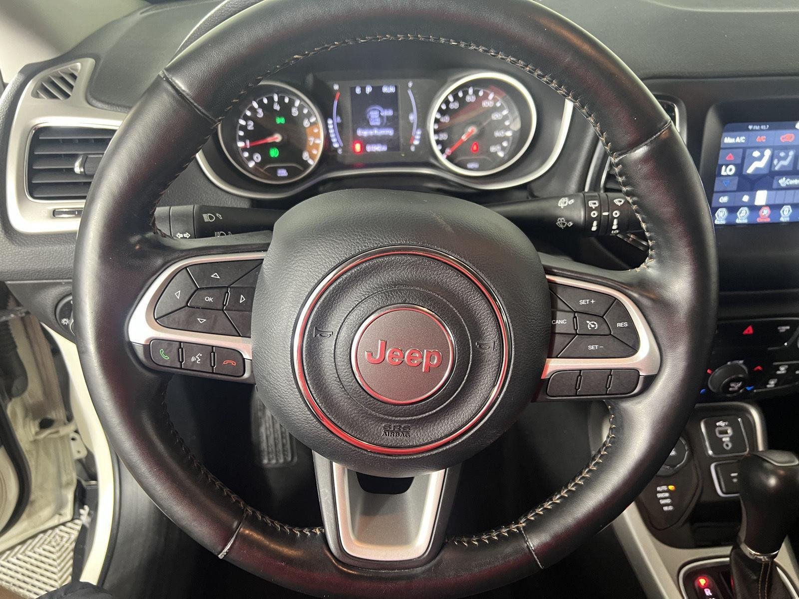 Used 2020 White Clearcoat Jeep Latitude image 13