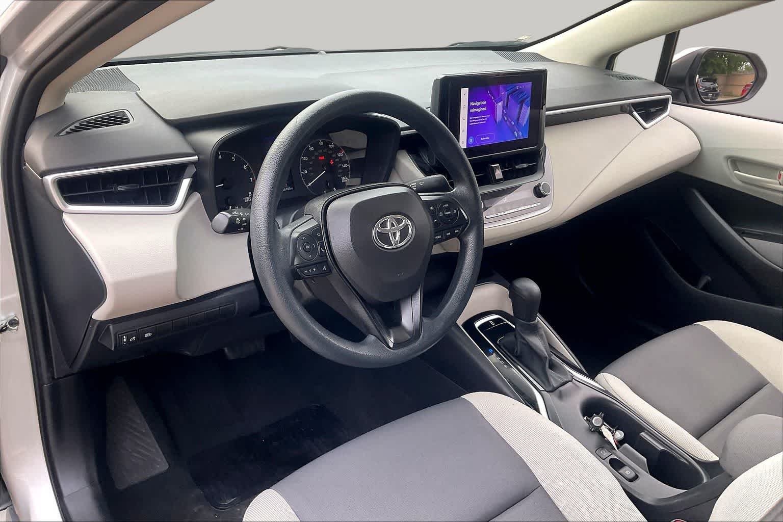 Used 2023 Classic Silver Metallic Toyota LE image 15