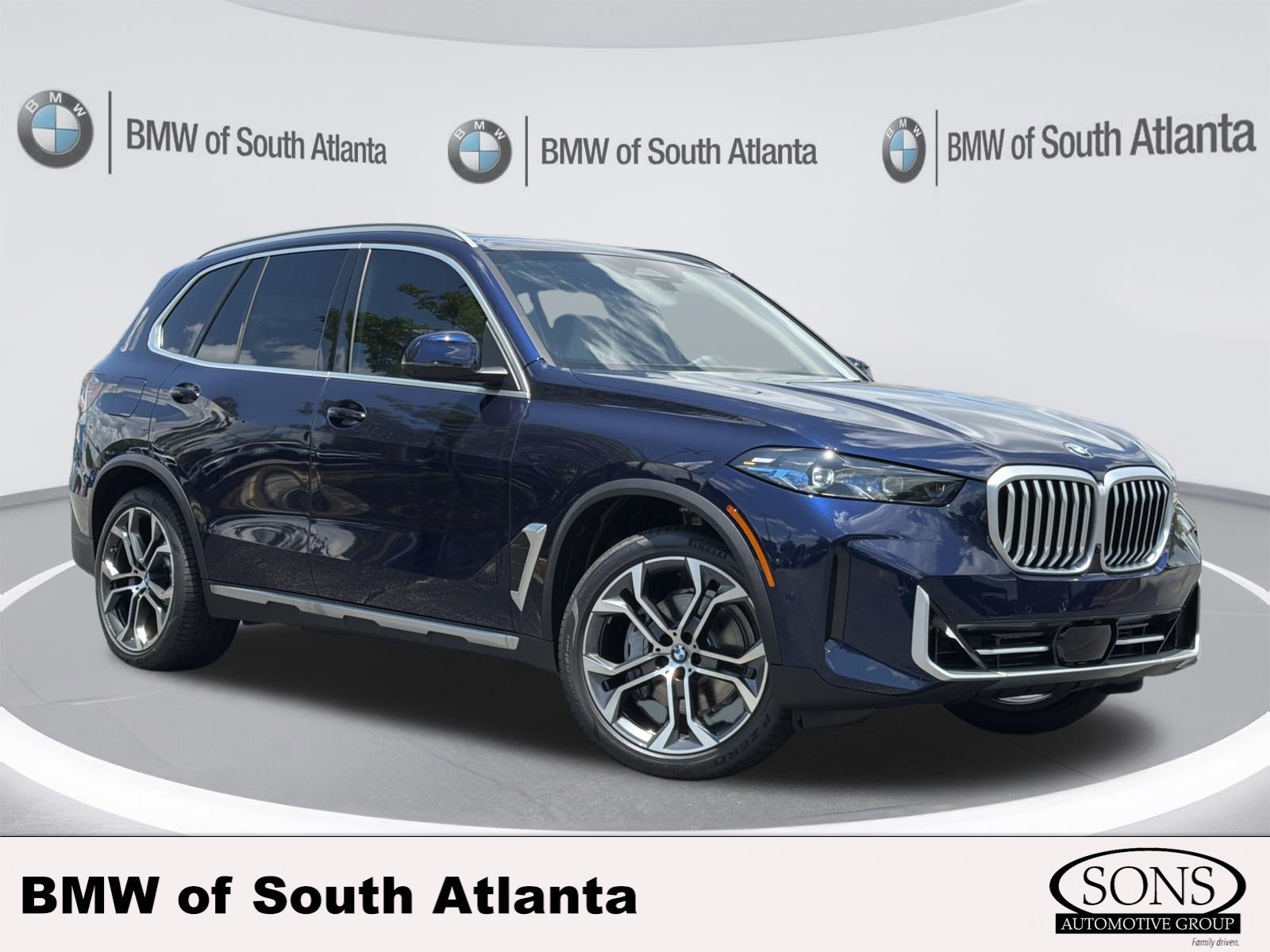 New 2026 Tanzanite Blue II Metallic BMW sDrive40i image 1