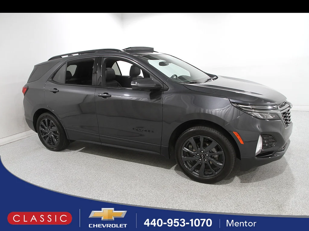 Certified Used 2022 Iron Gray Metallic Chevrolet RS image 1