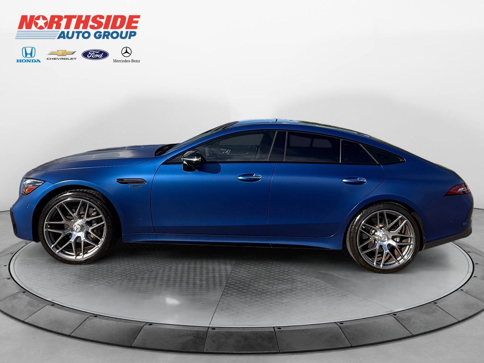 Used 2024 MANUFAKTUR Starling Blue Magno Mercedes-Benz AMG® GT 53 image 4