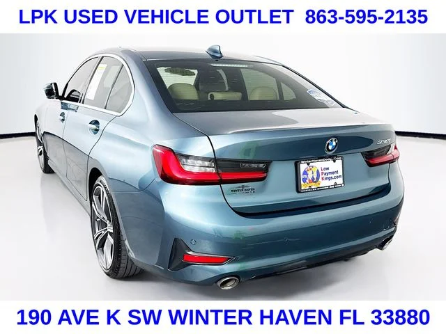 Certified Used 2020 Blue BMW 330i image 5