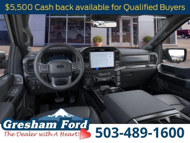 New 2026 Carbonized Gray Metallic Ford Lariat image 10