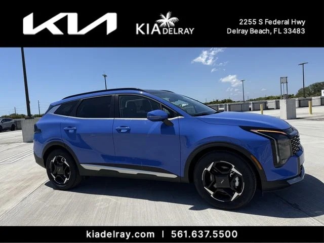 New 2026 Blue Kia EX image 1