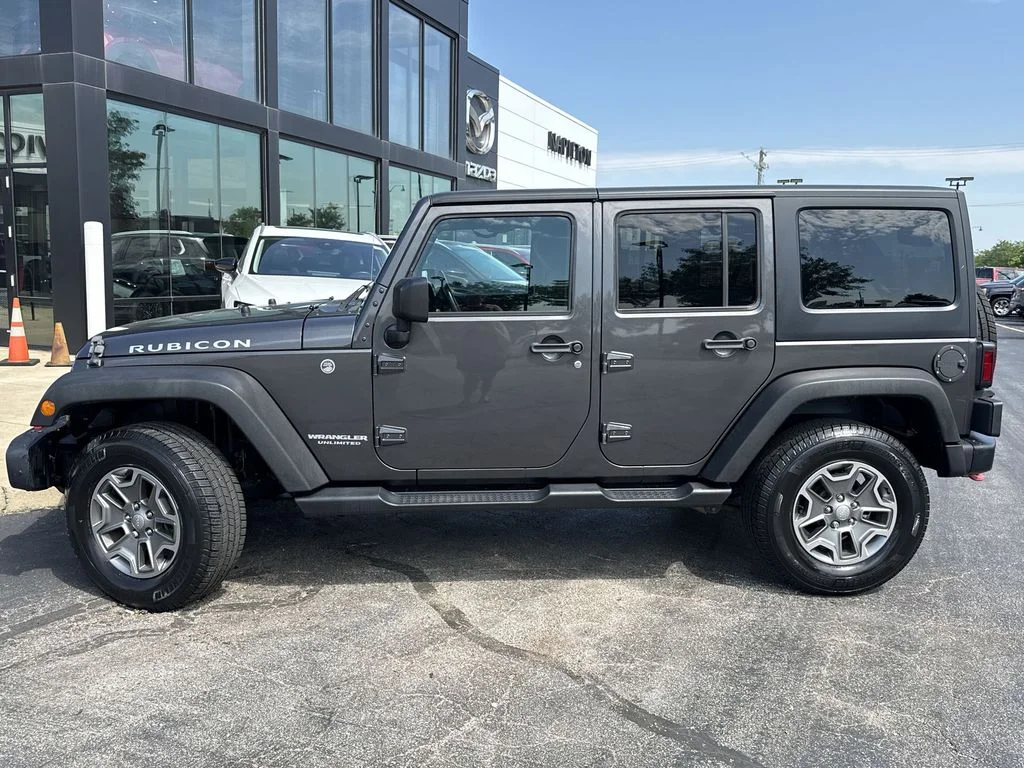 Used 2017 Gray Jeep Unlimited Rubicon image 8