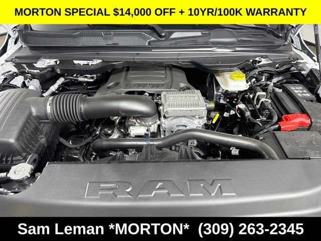 New 2026 Bright White Clear-Coat Exterior Paint Ram Big Horn/Lone Star image 29