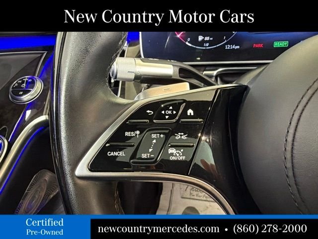 Certified Used 2021 White Mercedes-Benz S 580 image 20