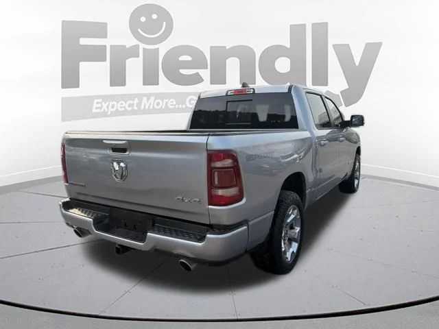 Used 2021 Billet Silver Metallic Clearcoat Ram Big Horn/Lone Star image 7