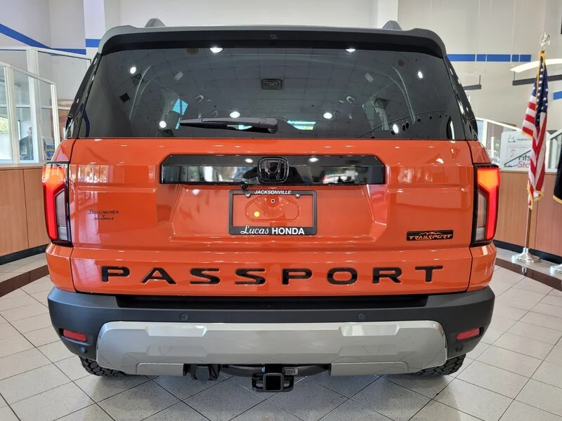 New 2026 Sunset Orange Honda TRAILSPORT BLACKOUT AWD image 5