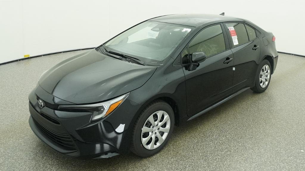 New 2026 Midnight Black Metallic Toyota Hybrid LE image 9