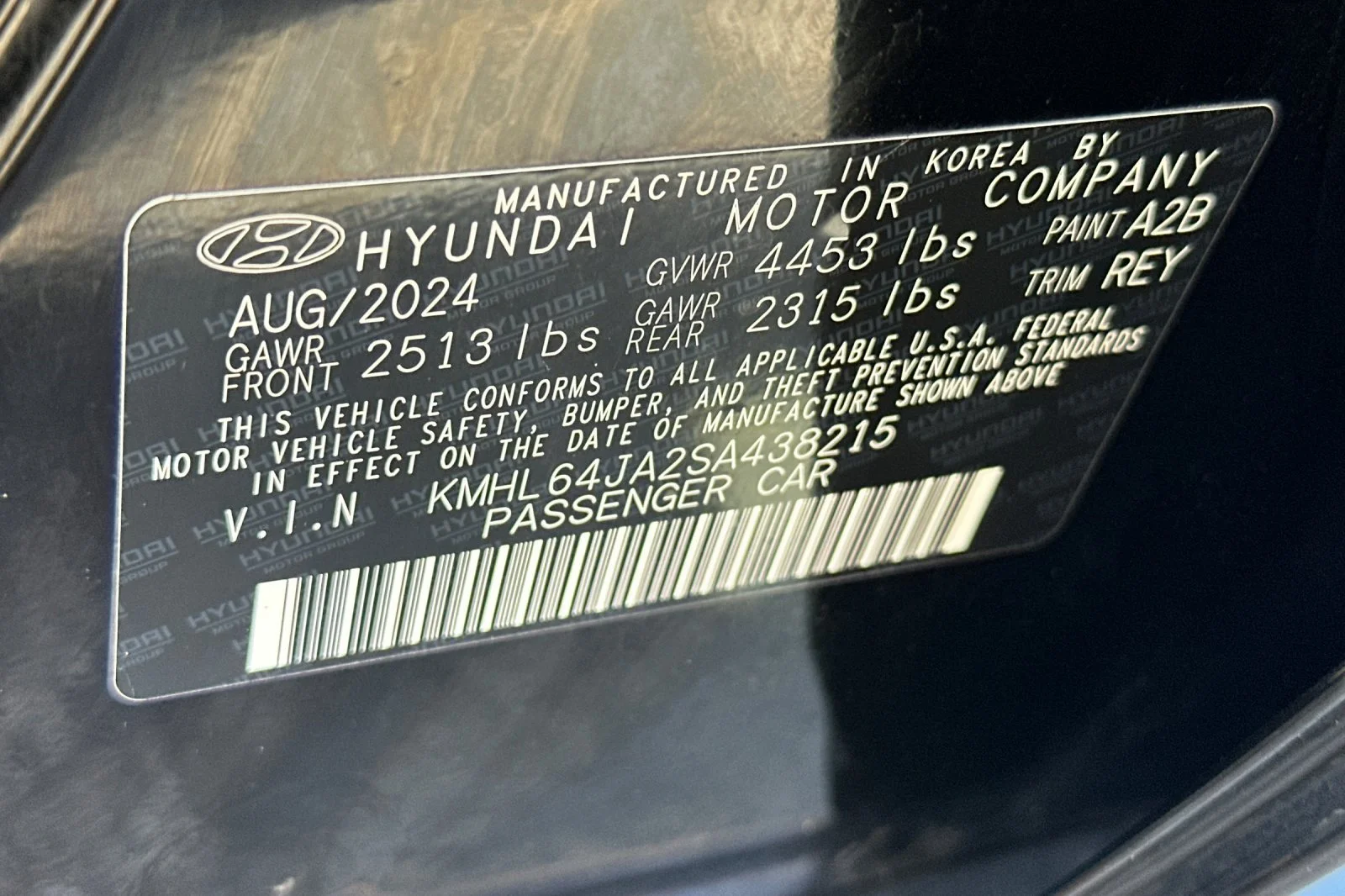 Used 2025 Black Hyundai SEL image 27