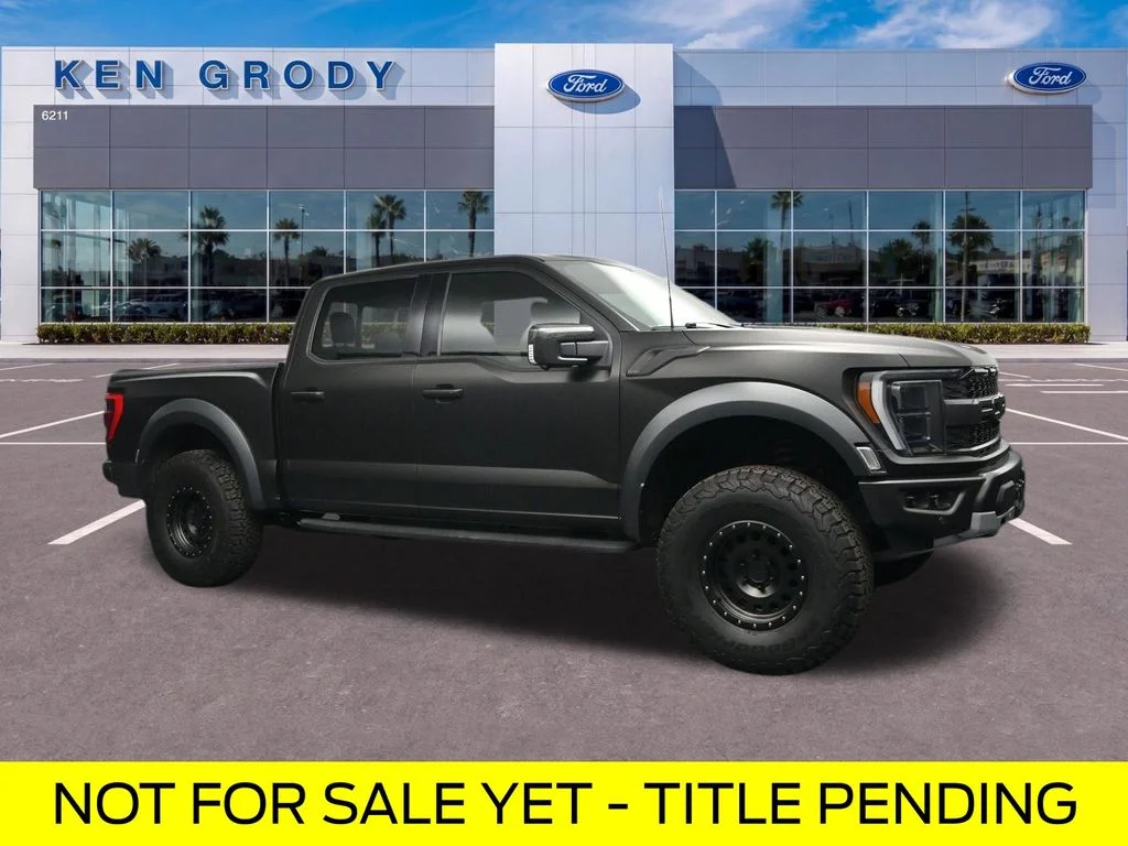 Used 2021 White Ford Raptor image 1