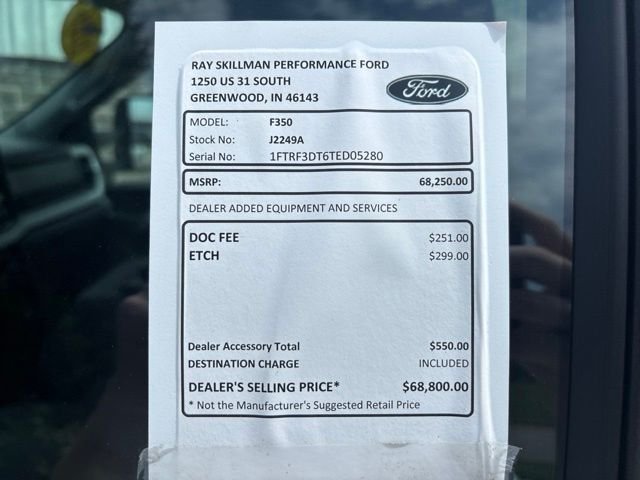 Used 2026 White Ford XLT image 3