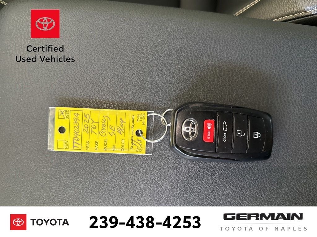 Used 2025 Blue Toyota SE image 21