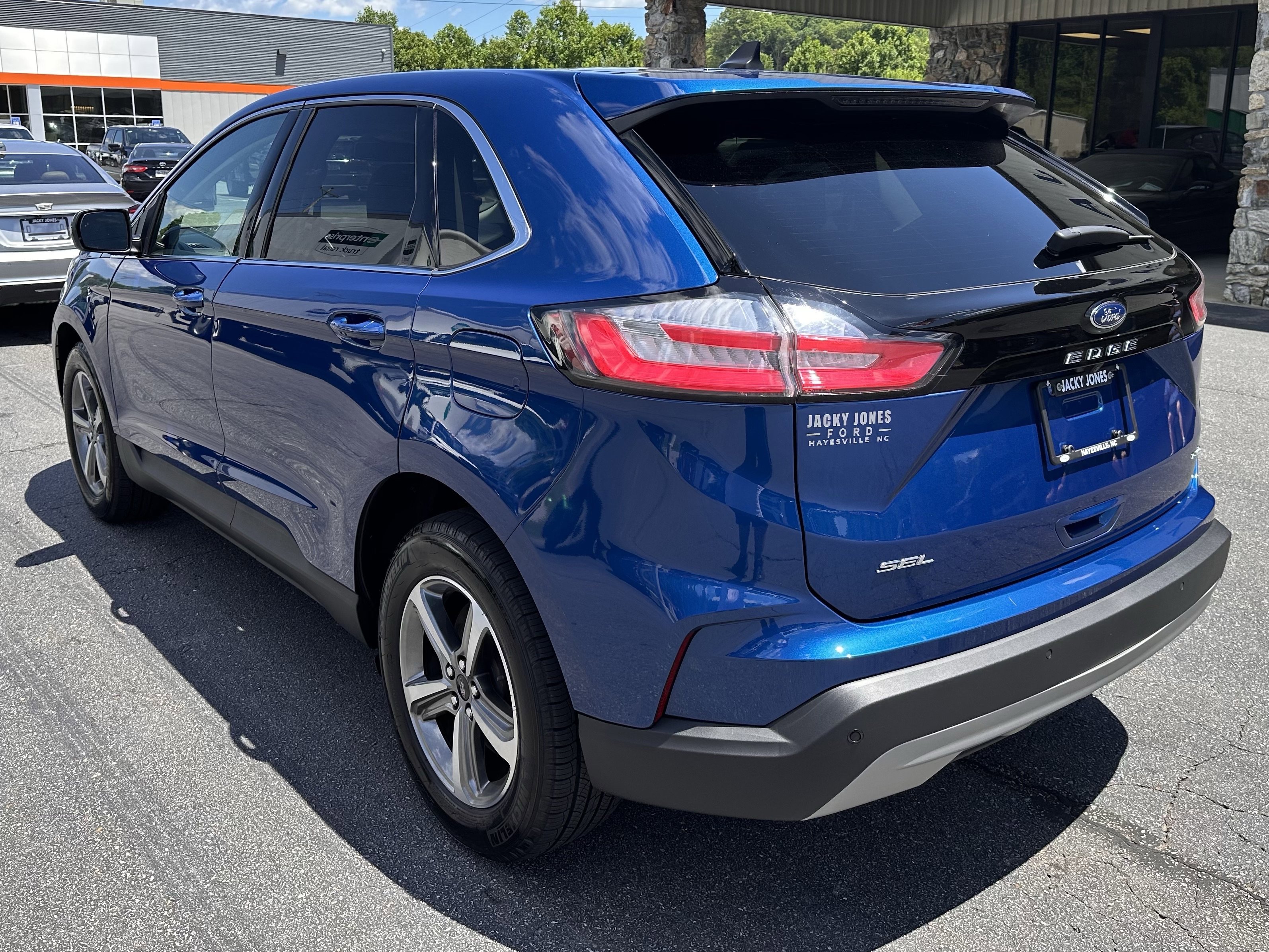 Certified Used 2024 Atlas Blue Metallic Ford SEL image 8