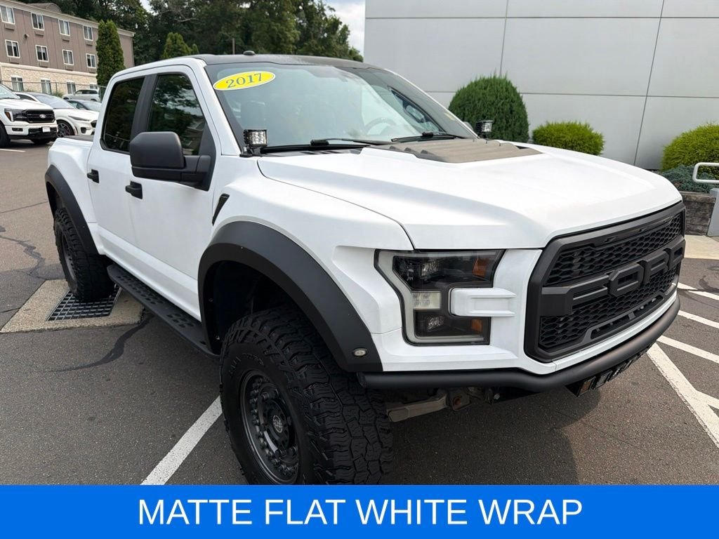 Used 2017 White Ford Raptor image 1