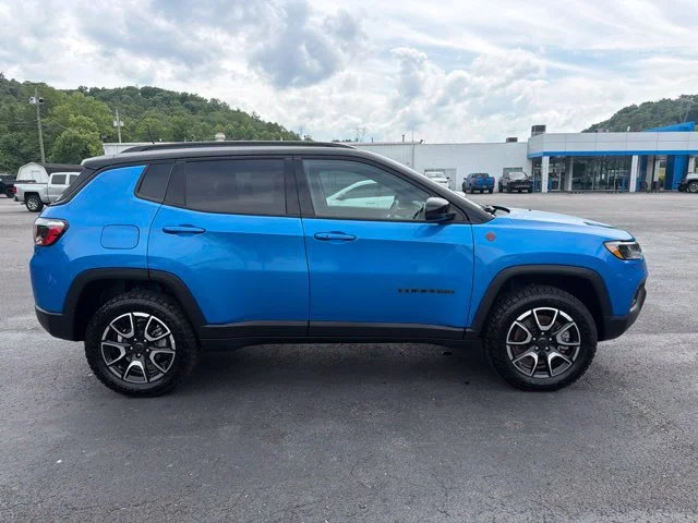 Used 2025 Blue Jeep Trailhawk image 8