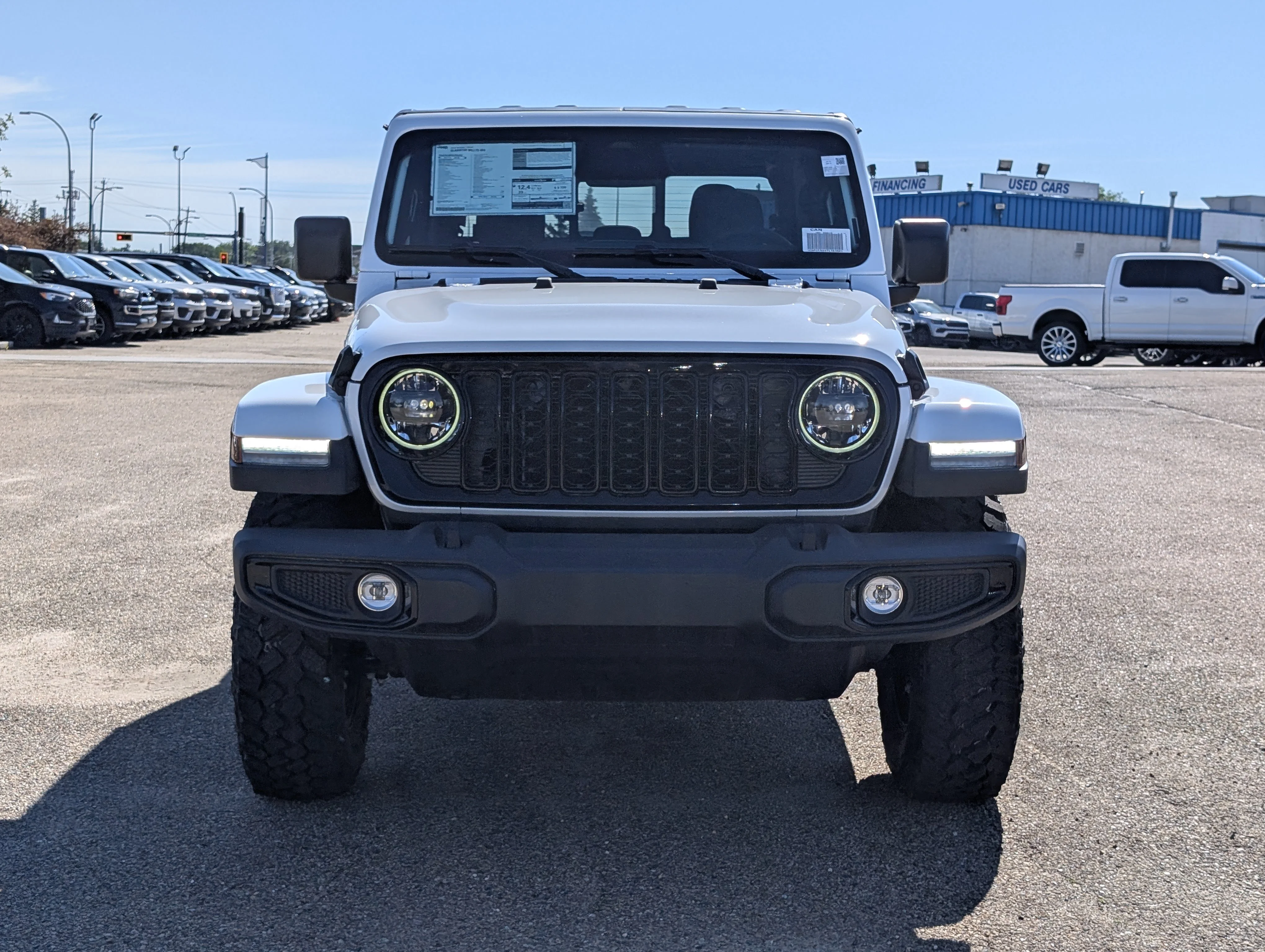 New 2026 Bright White Jeep Willys image 10