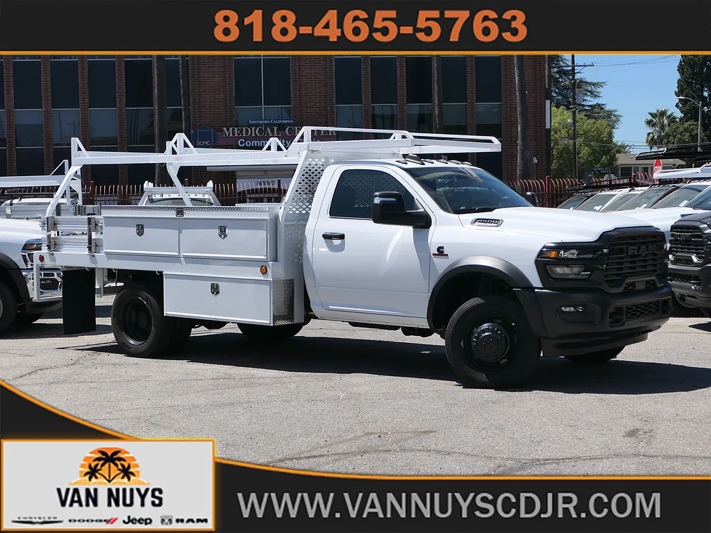 New 2025 Bright White Clearcoat RAM Tradesman/Big Horn image 1