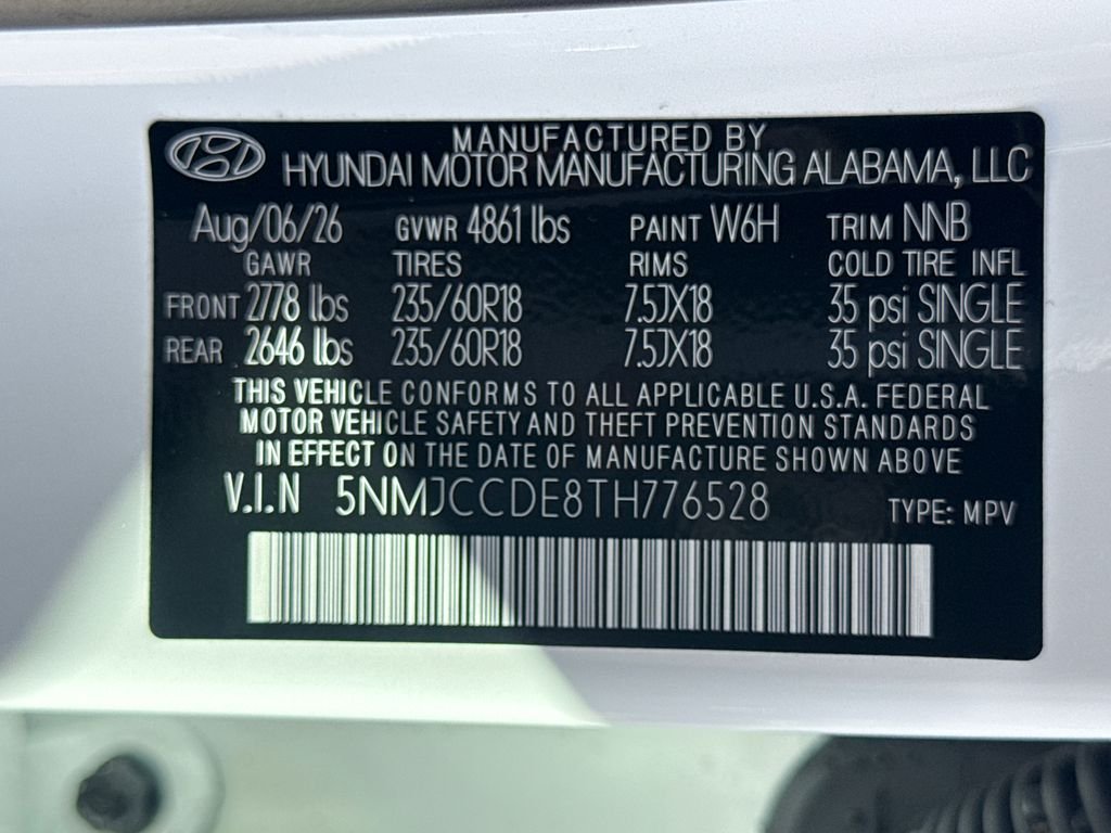 New 2026 White Hyundai SEL Premium image 30