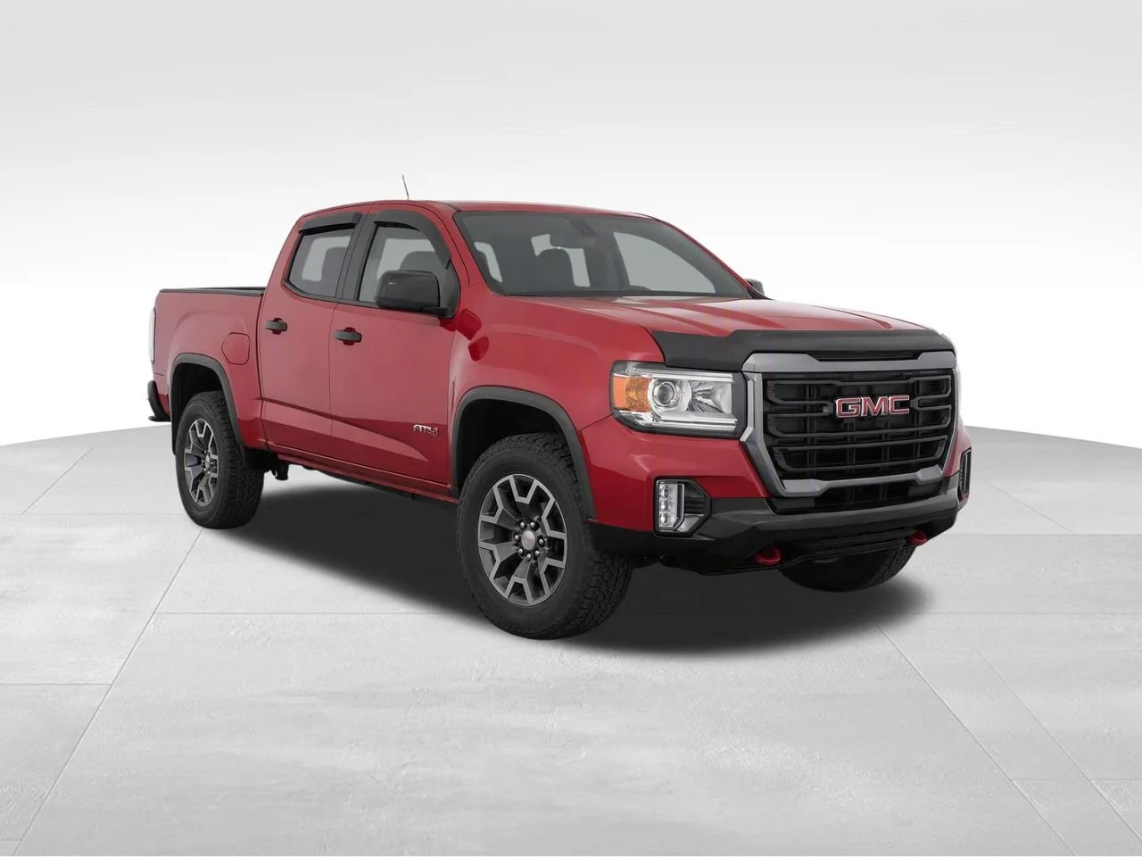 Used 2021 CAYENNE RED TINTCOAT GMC 4WD AT4 w/Cloth image 2