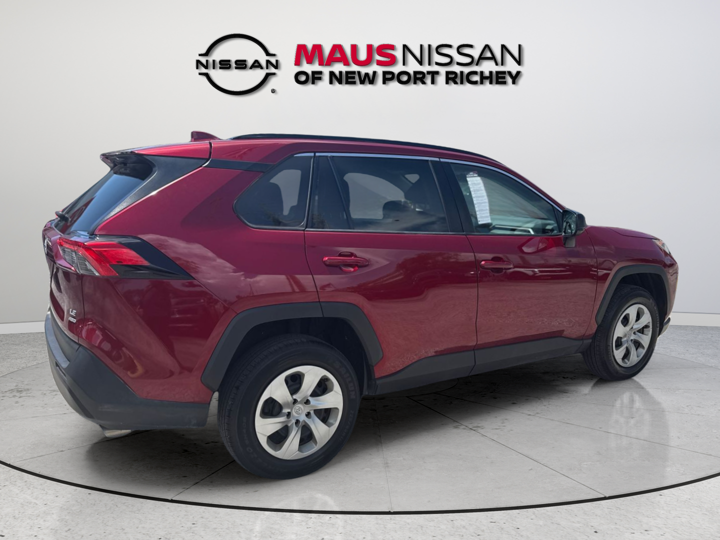 Used 2021 Red Toyota LE image 13
