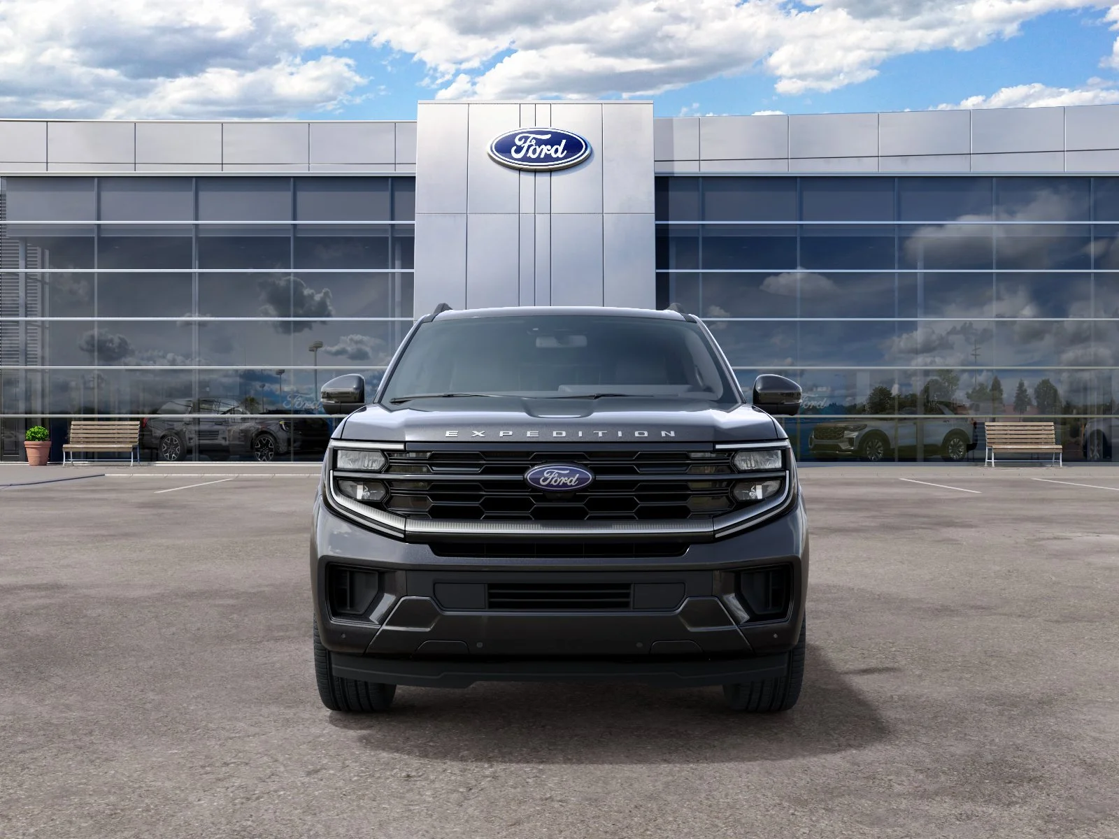 New 2027 Dark Matter Gray Metallic Ford Platinum image 16