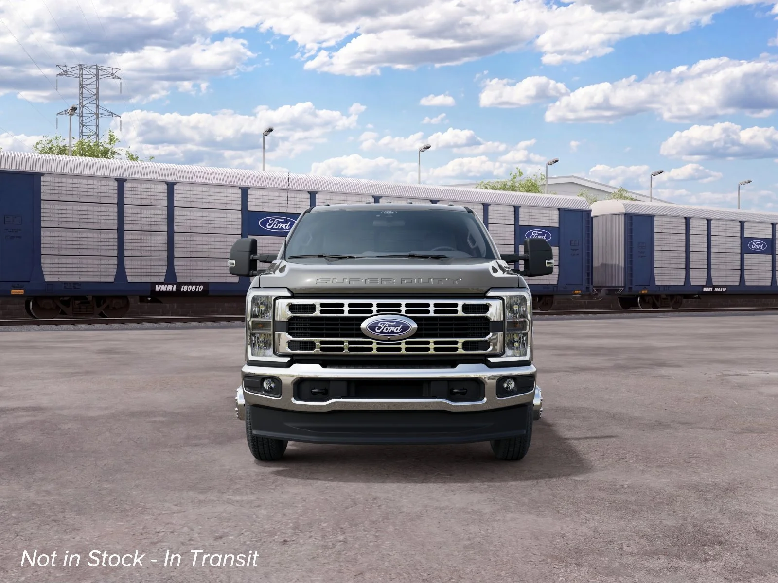 New 2027 Marsh Gray Metallic Ford F-350® XLT image 3