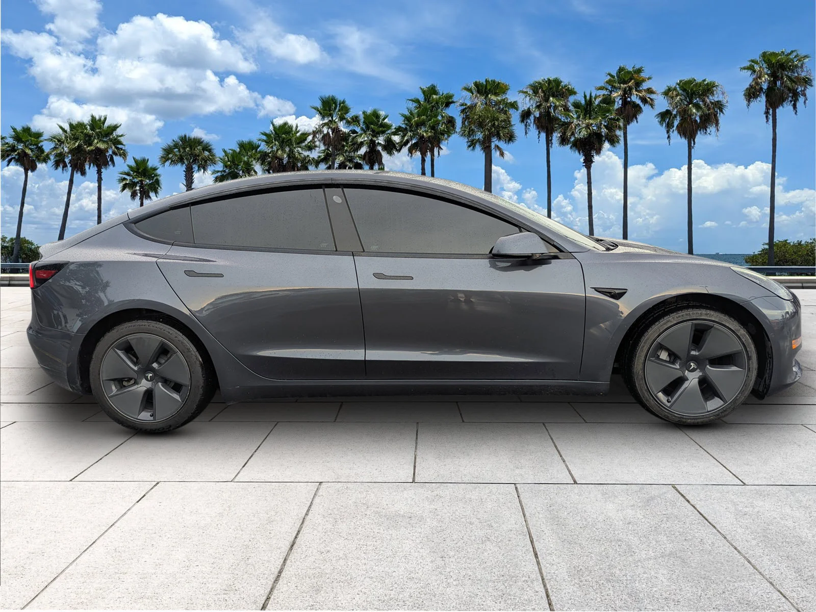 Used 2022 Tesla Model 3 Long Range with VIN 5YJ3E1EB8NF253560 for sale in Port Richey, FL