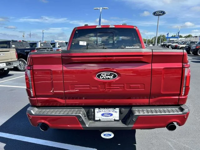 New 2026 Ruby Red Metallic Tinted Clearcoat Ford Lariat image 3