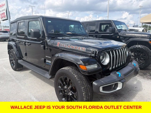 Used 2023 Black Jeep Sahara 4xe image 2