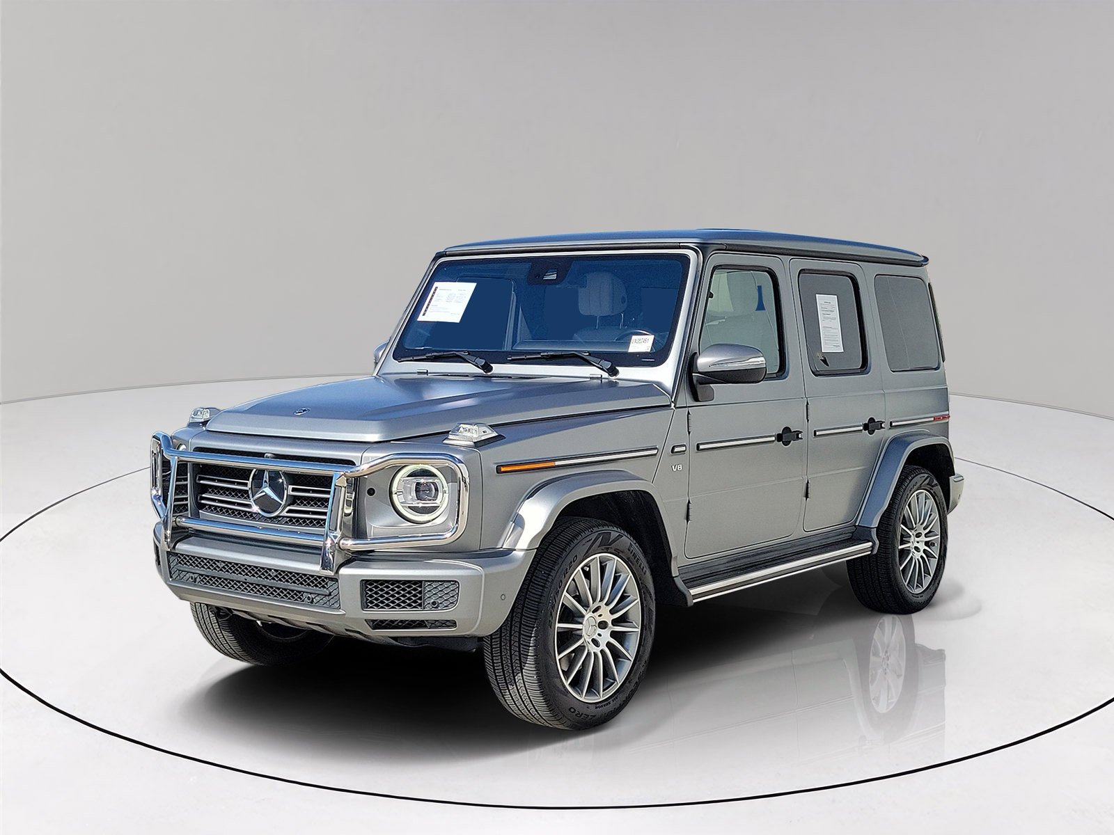 Used 2021 designo Magno Platinum (Matte Finish) Mercedes-Benz G 550 image 3