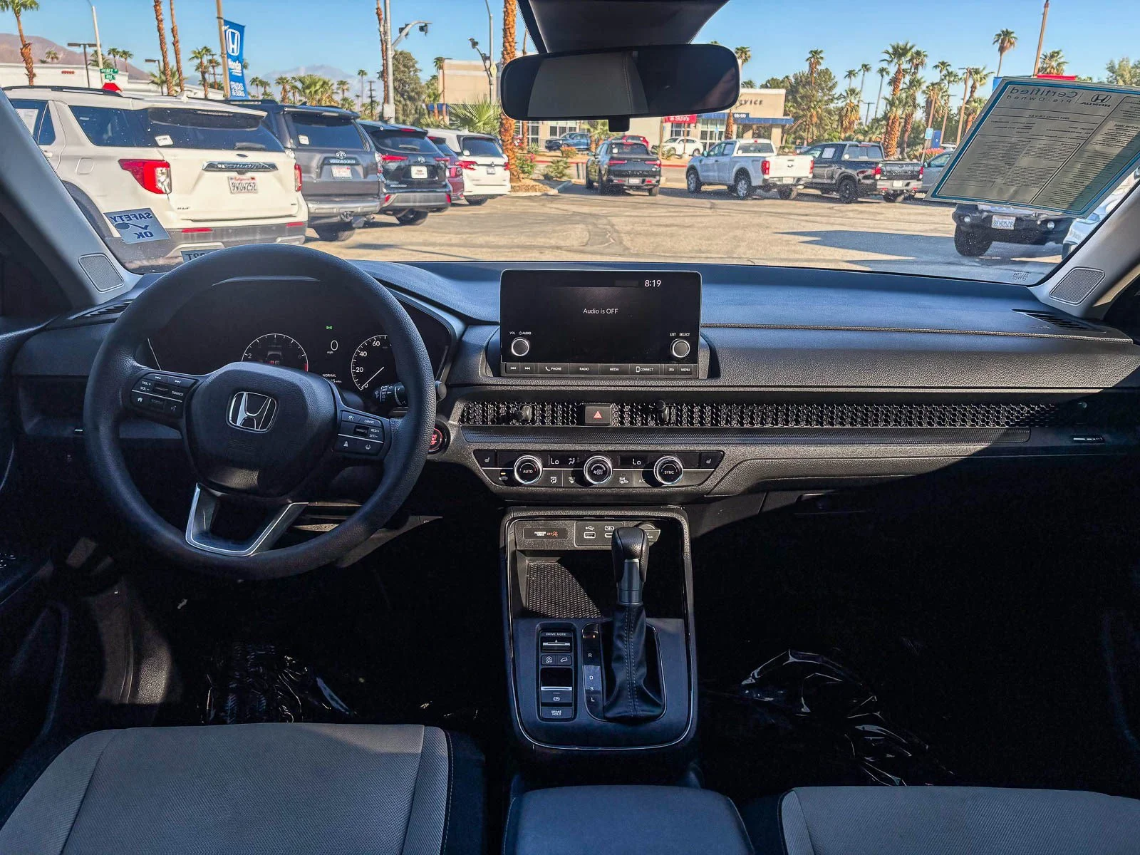 Certified Used 2024 Meteorite Gray Metallic Honda EX image 14