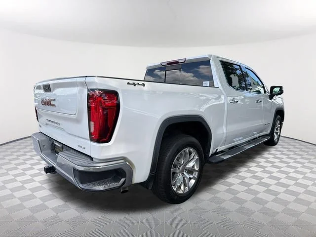 Used 2020 WHITE FROST TRICOAT GMC SLT image 5