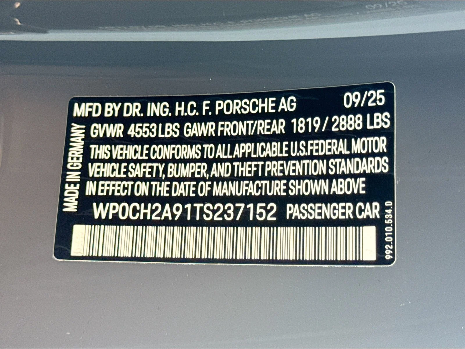New 2026 Slate Grey Neo Porsche Carrera 4S Cabriolet image 25