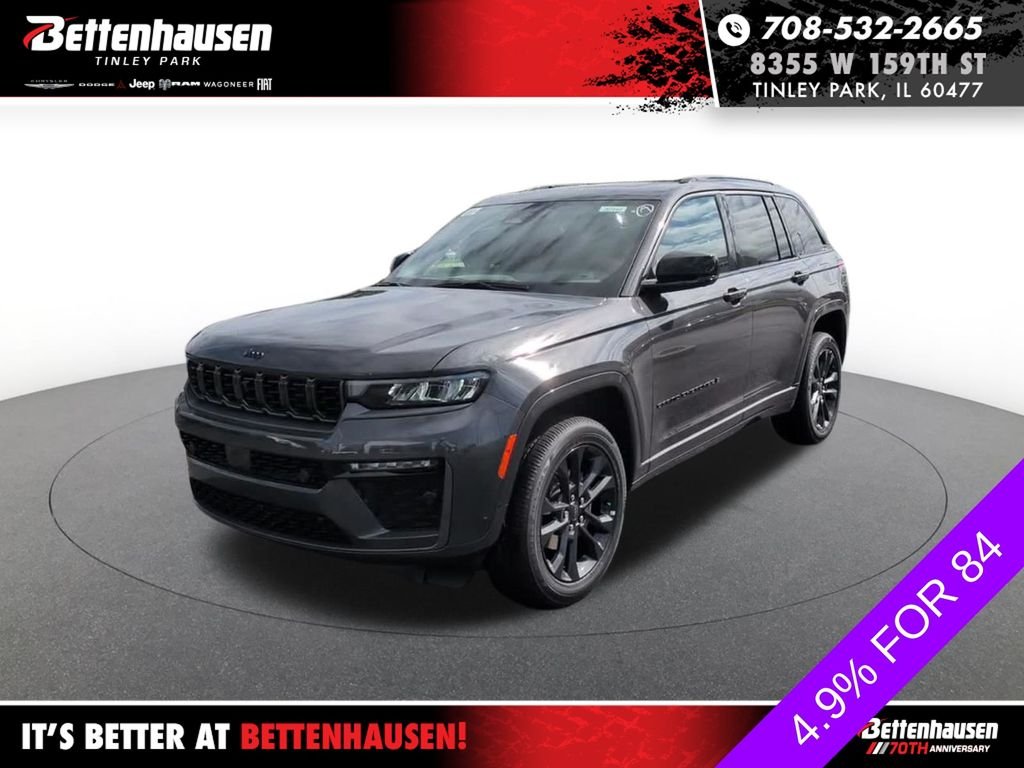 New 2026 Baltic Gray Metallic Clear-Coat Exterior Paint Jeep Limited Reserve image 1