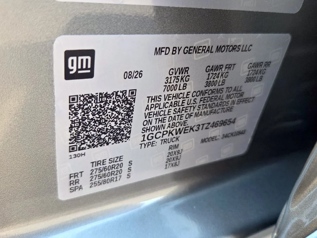New 2026 Sterling Gray Metallic Chevrolet RST image 42