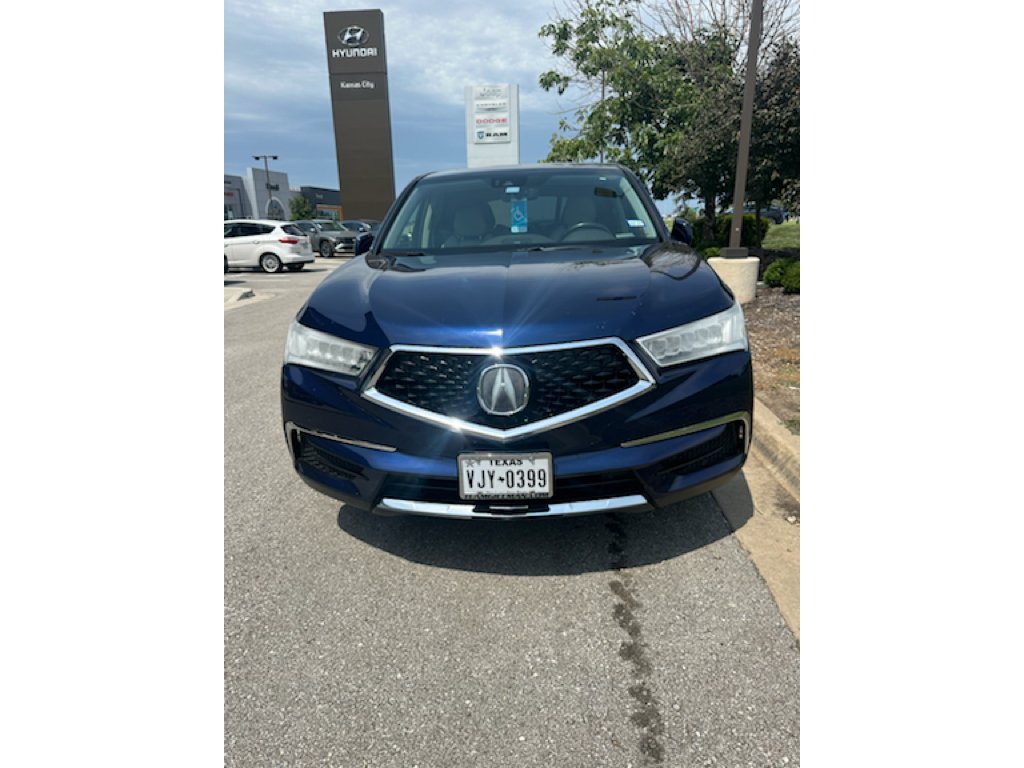 Used 2020 Fathom Blue Pearl Acura w/Technology Pkg image 2