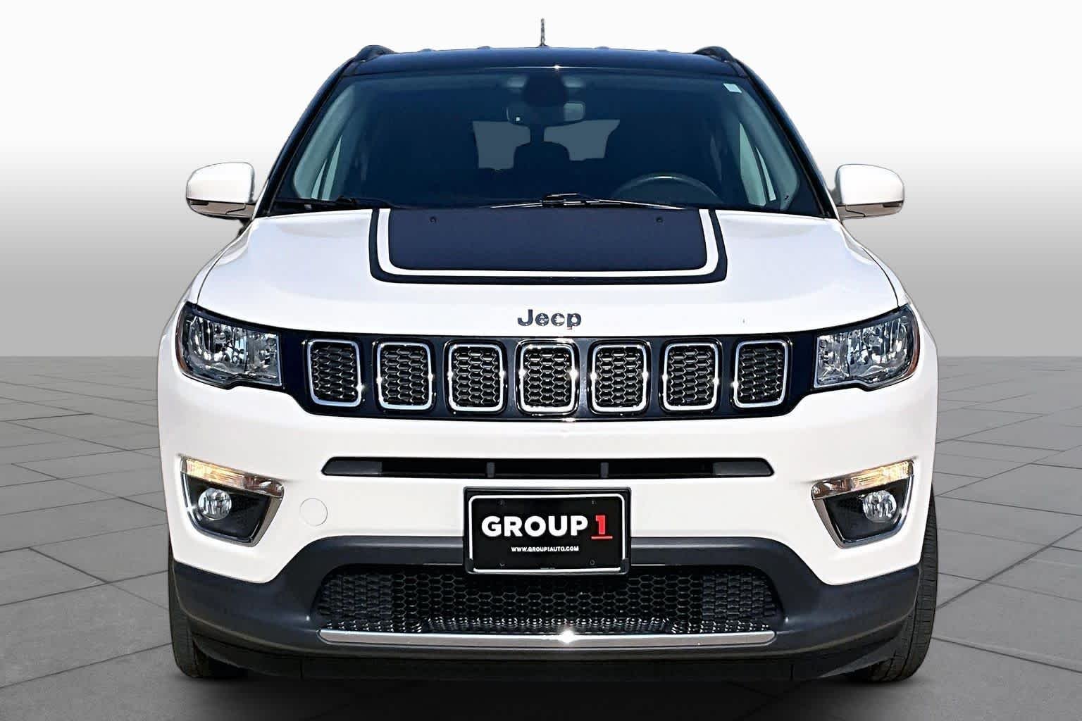 Used 2019 White Clearcoat Jeep Limited image 4