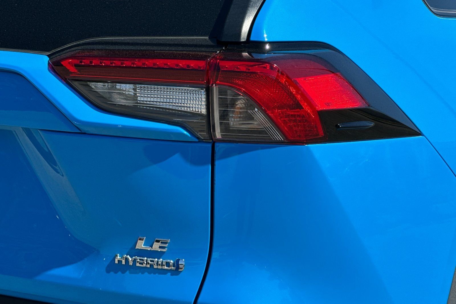 Used 2021 Blue Toyota LE image 26