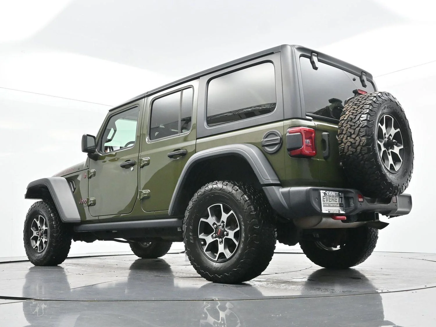 Used 2021 Sarge Green Clearcoat Jeep Unlimited Rubicon image 48