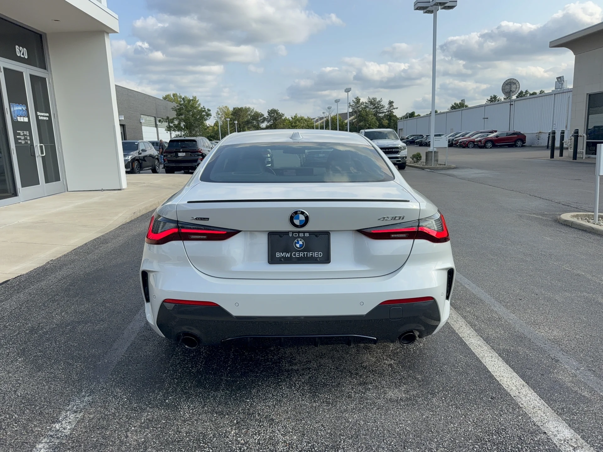 Certified Used 2024 Mineral White Metallic BMW 430i xDrive image 4