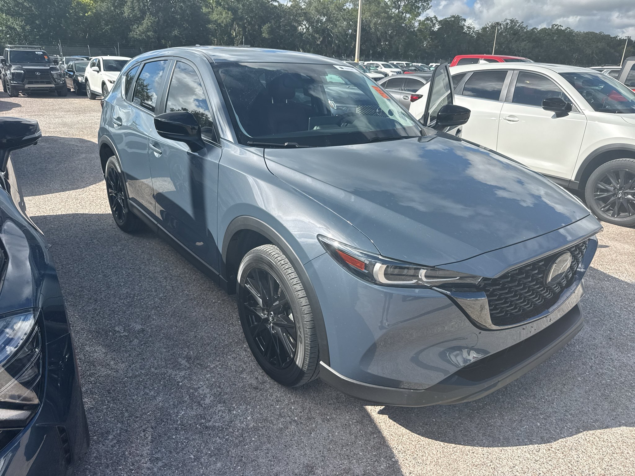 Used 2023 Polymetal Gray Mazda 2.5 S Carbon Edition image 3