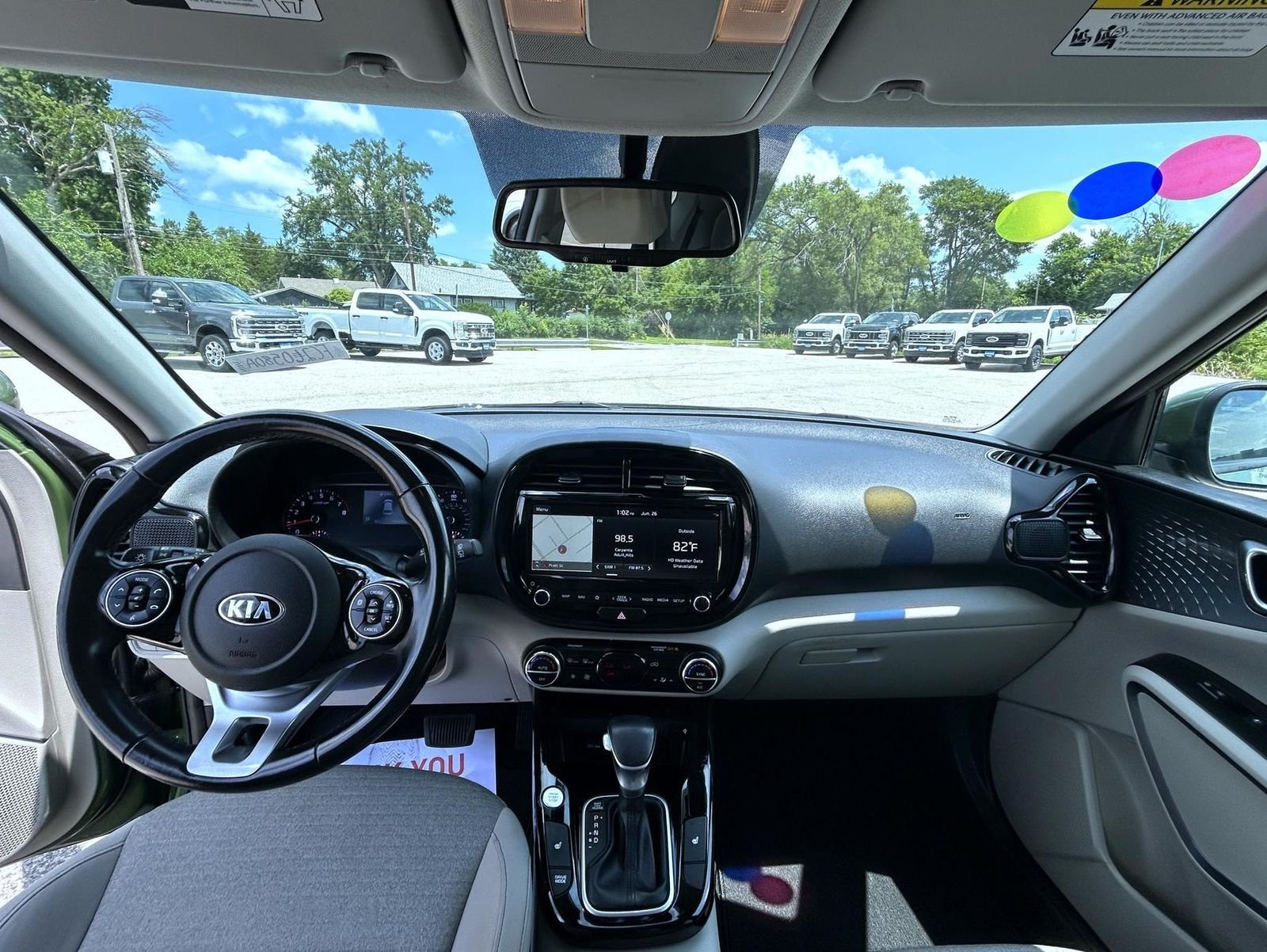 Used 2020 Green Kia EX image 14